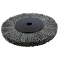 Brosse à manche de roue abrasive en nylon